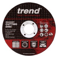 Trend AD/C115/25/S 115x2.5x22.2mm Stone Cut Disc 10PK £15.99